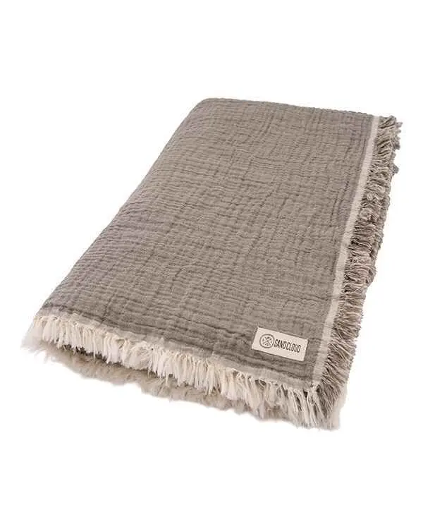 Senna Melange PARTY BLANKET Beige- Queen | Sand Cloud - Image 5
