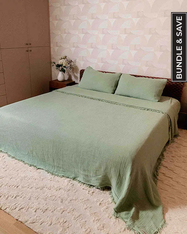 Sage Bedding Set - Queen | Sand Cloud