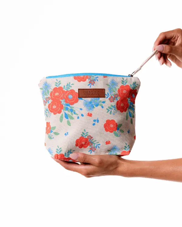 Flower Bunch Zipper Pouch | Sand Cloud - Image 5