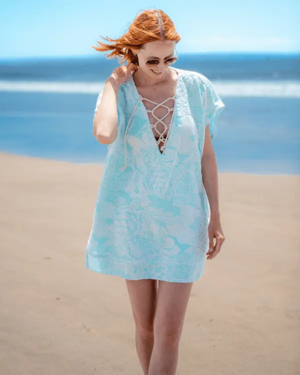 Floral Turtle Cover Up | Sand Cloud - Image 6