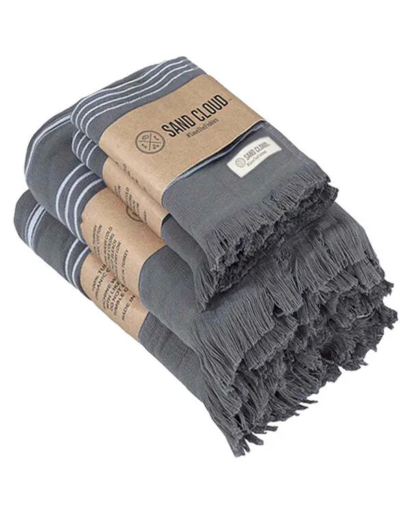 Classic XL Bath Bundle - Grey | Sand Cloud