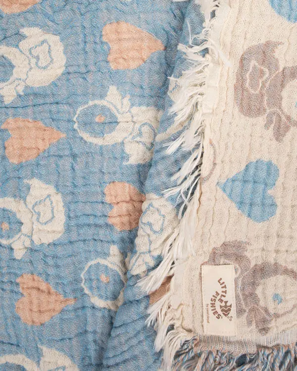 Ducky Gauze Receiving Blanket Single with Pouch | Sand Cloud - Image 4