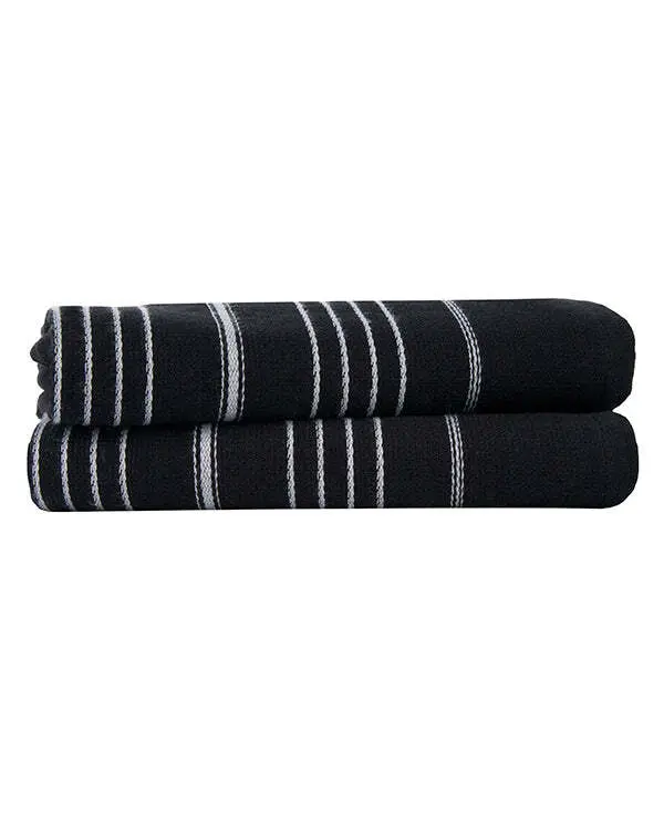 Alternative view of Classic Fringeless Hand Bath Bundle - 2 Pack Black | Sand Cloud