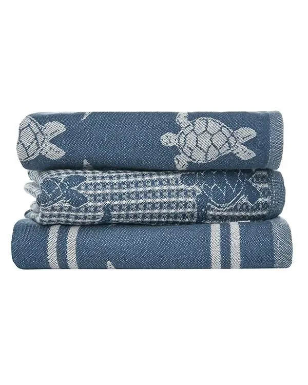 Turtle Kitchen Towel Bundle - Assorted 3 Pack | Sand Cloud