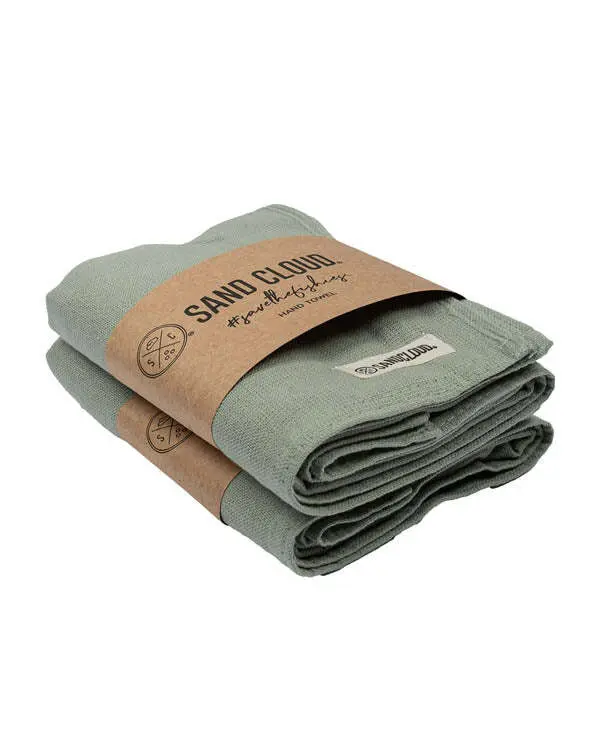 Terra Fringeless Hand Bath Bundle 2 Pack - Sage | Sand Cloud - Image 4