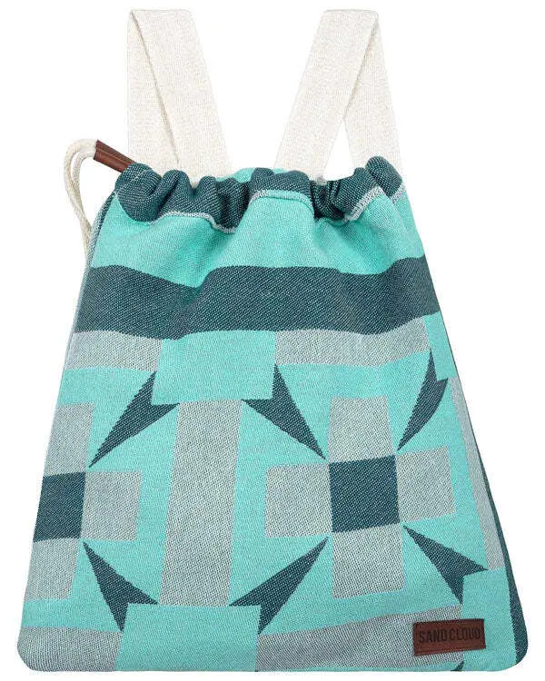 Alternative view of Mosaic Towel Bag | Sand Cloud