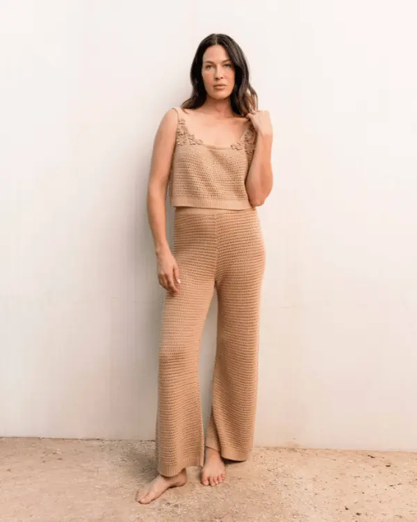 Alternative view of Sofia Tank Pant Set | Sand Cloud