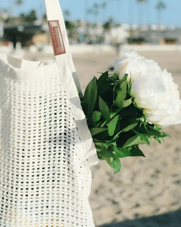 Net Market Bag Natural | Sand Cloud - Image 3