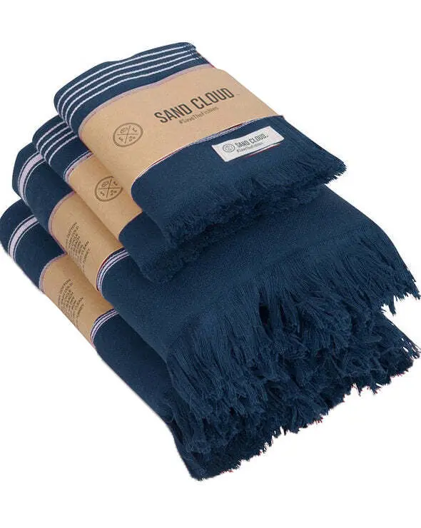Classic XL Bath Bundle - Navy | Sand Cloud