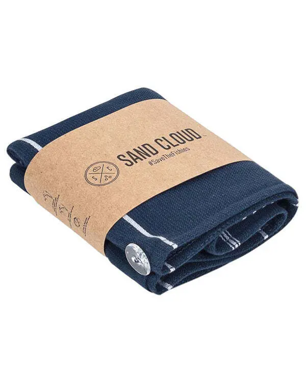 Classic Hair Towel - Navy | Sand Cloud - Image 3