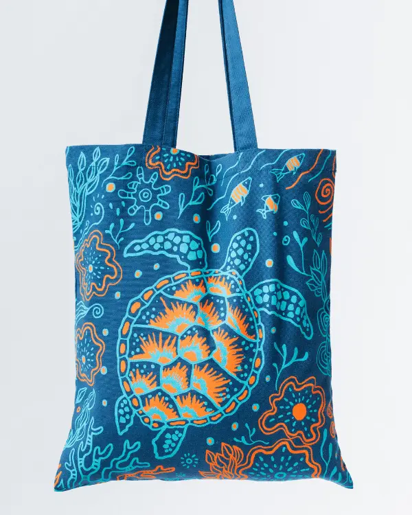 Reef Turtles Everyday Tote | Sand Cloud - Image 5