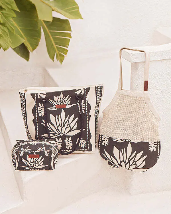 Lotus Net Market Bag | Sand Cloud - Image 3
