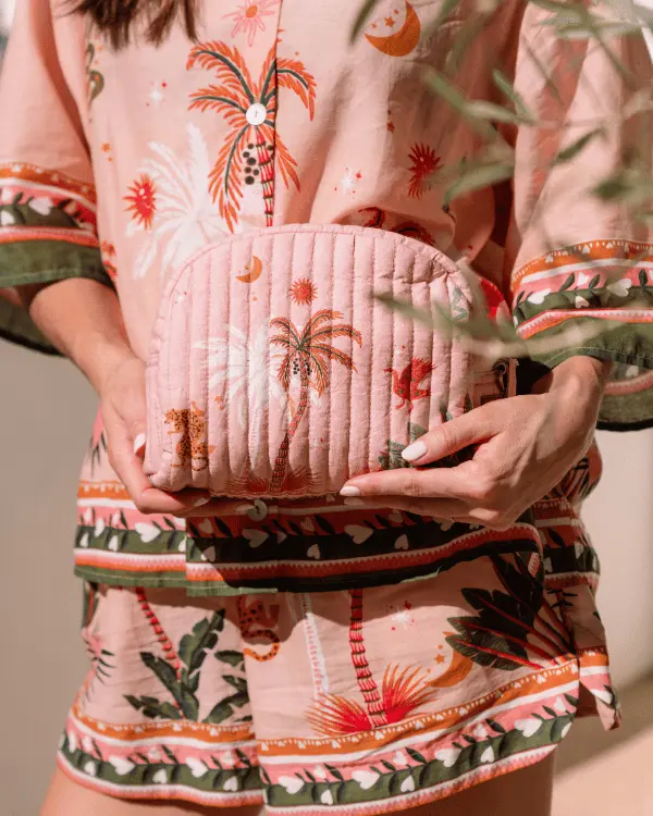 Alternative view of Sumatra Zipper Pouch | Sand Cloud