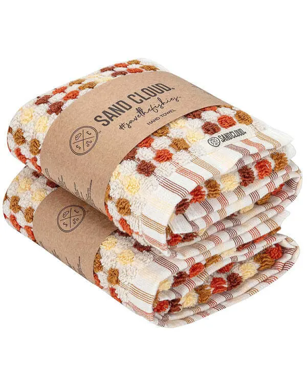 Alternative view of Stripe Polka Dot Hand Bath Bundle - 2 Pack - Taupe | Sand Cloud