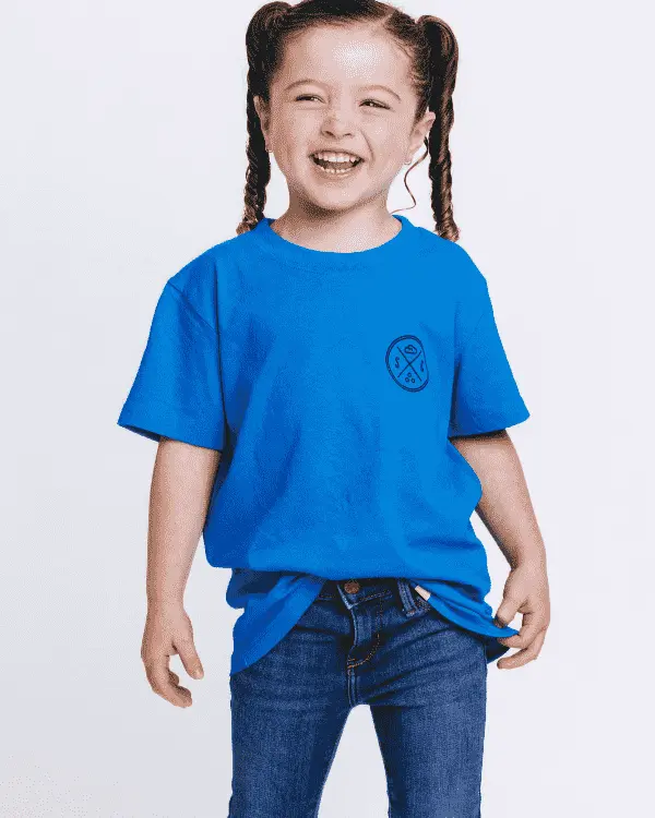 SC Dolphin Kids Tee - Sapphire Blue | Sand Cloud