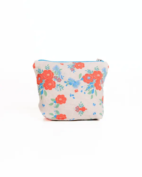 Flower Bunch Zipper Pouch | Sand Cloud - Image 3
