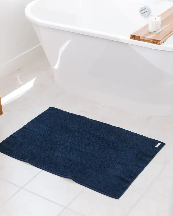Willow Bath Mat - Deep Ocean | Sand Cloud - Image 6
