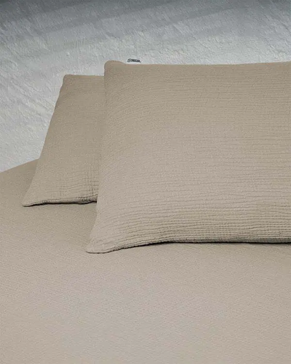Taupe Bedding Set - Queen | Sand Cloud - Image 6