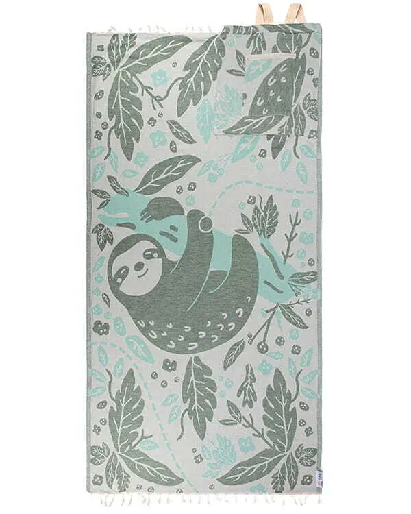 Wander Sloth Towel Bag - Fahlo | Sand Cloud