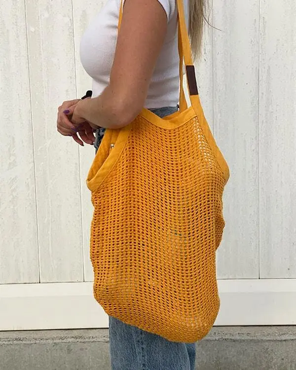 Net Market Bag Sunflower | Sand Cloud
