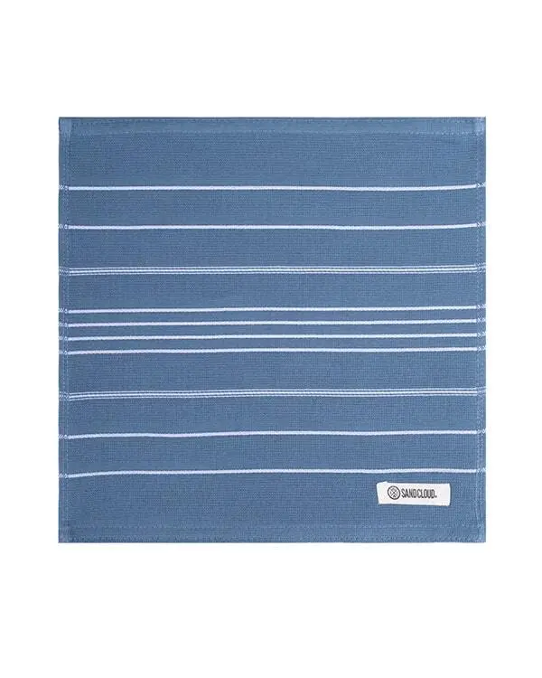 Alternative view of Classic Bath Washcloth Bundle- 6 Pack - Slate Blue | Sand Cloud