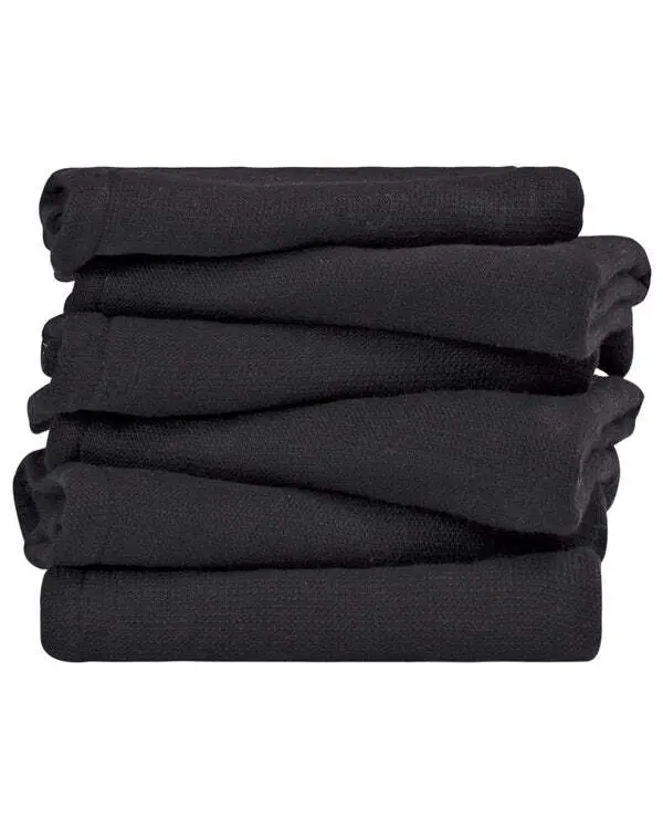 Alternative view of Terra Bath Washcloth Bundle - 6 Pack - Black | Sand Cloud