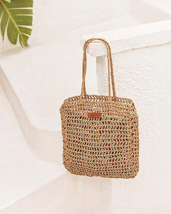 Bahía Straw Tote | Sand Cloud