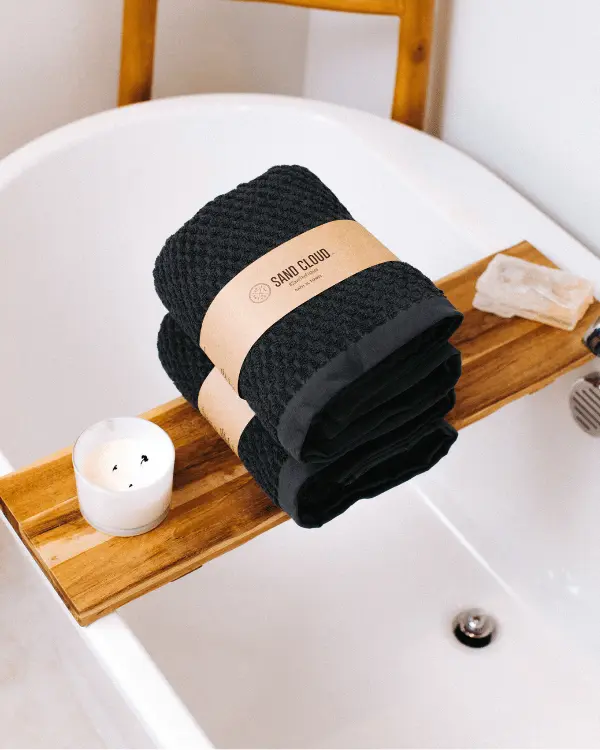 Alternative view of Atom XL Bath Bundle - 2 Pack - Black | Sand Cloud