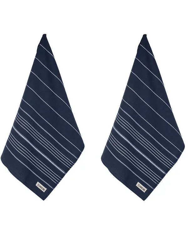 Classic Fringeless Hand Bath Bundle 2 Pack - Navy | Sand Cloud - Image 4