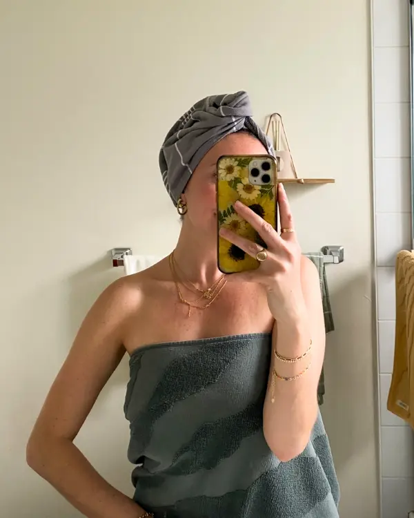 Classic Hair Towel - Grey | Sand Cloud - Image 5