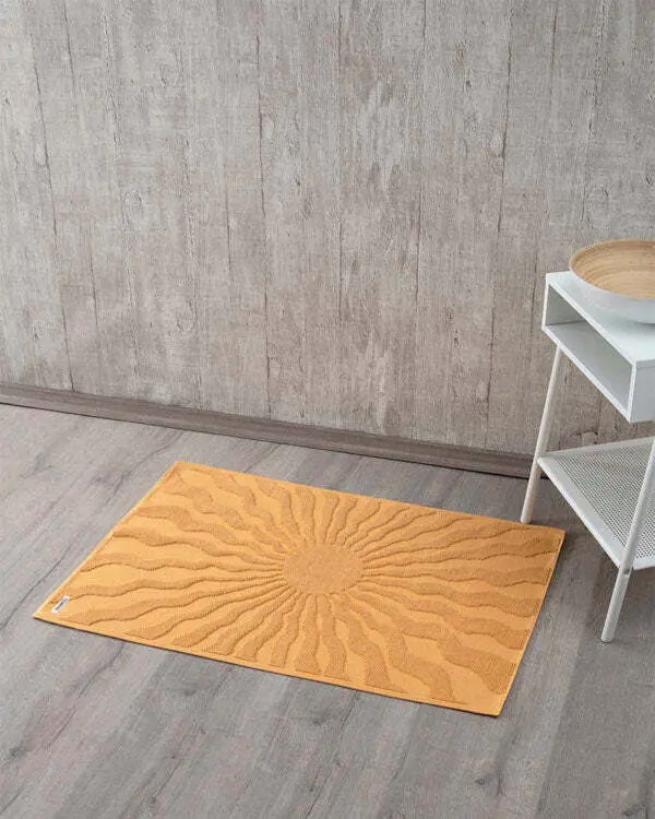 Alternative view of Solis Bath Mat Sunflower | Sand Cloud