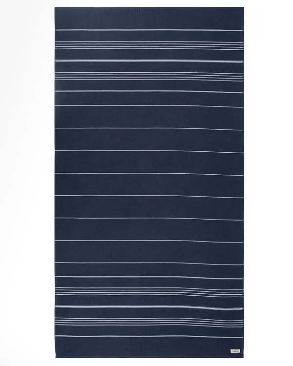 Alternative view of Classic Fringeless XL Bath Bundle 2 Pack - Navy | Sand Cloud