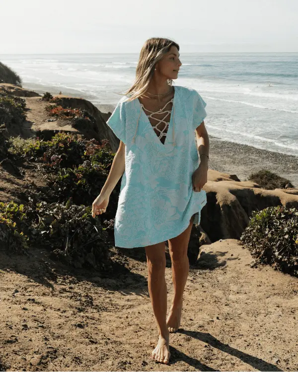 Floral Turtle Cover Up | Sand Cloud - Image 3