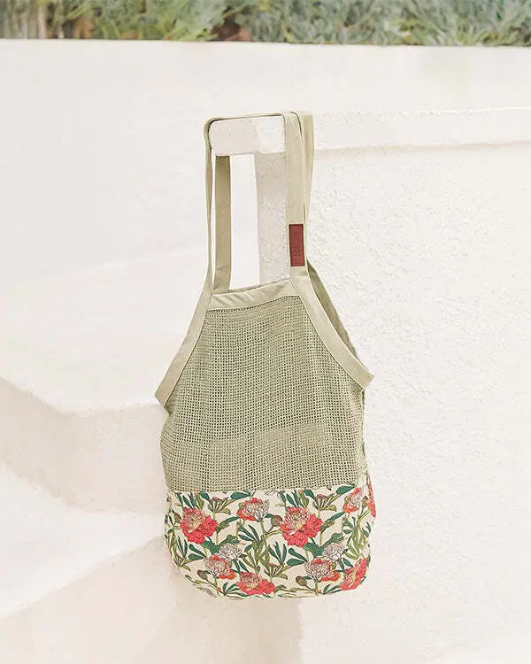 Alternative view of Floral Net Market Bag | Sand Cloud