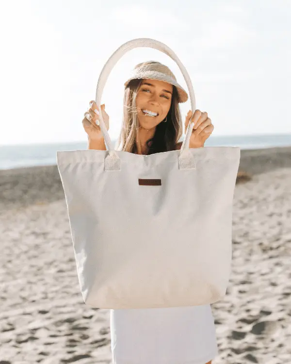 Patnem Beach Tote Natural | Sand Cloud - Image 2
