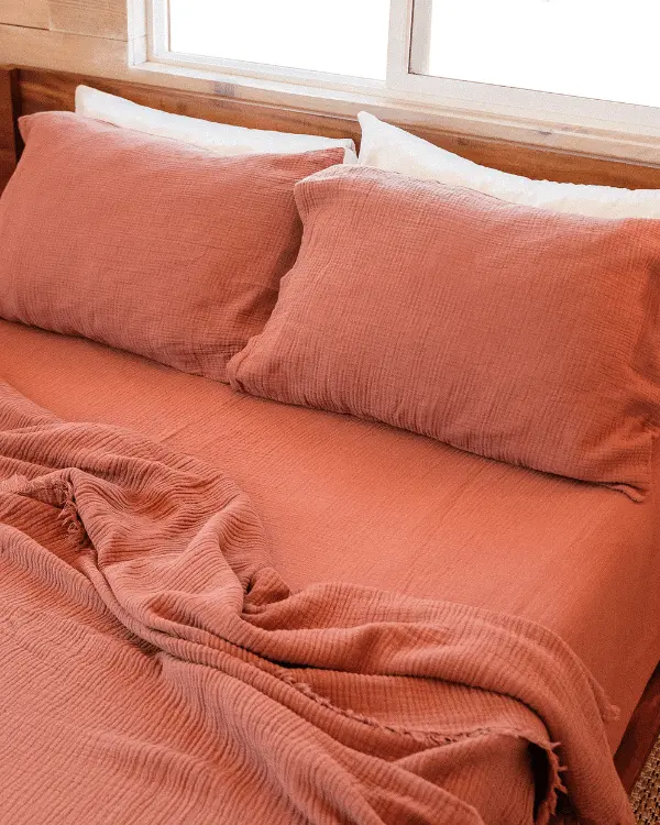 Sonoran Pillow Case 2 Pack - Terracotta | Sand Cloud - Image 4
