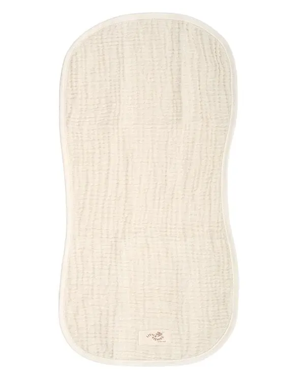 Little Fishies Gauze Burping Cloth Bundle - 3 Pack - Seafoam / Peach Fuzz / Natural | Sand Cloud - Image 6