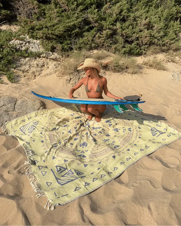 Alternative view of Square Mandala XL | Sand Cloud