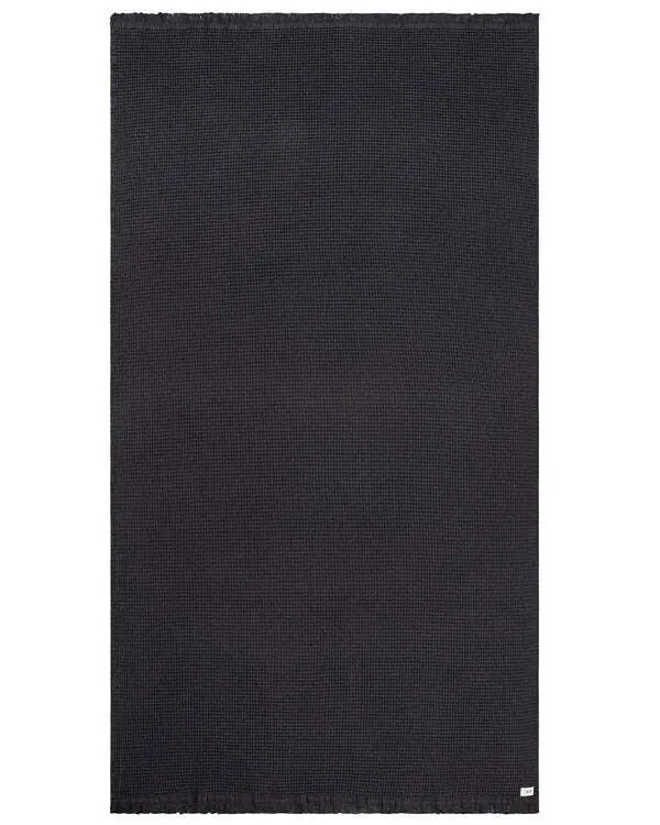 Alternative view of Micro Waffle XL Bath Bundle - Black | Sand Cloud