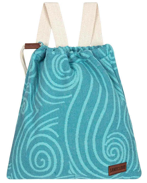 Alternative view of Swirl Turtle Towel Bag | Sand Cloud