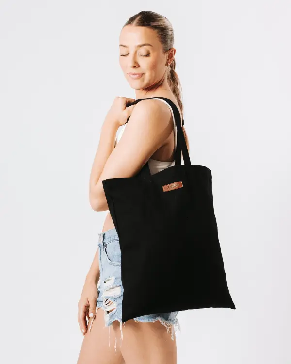 Patnem Beach Everyday Tote Black | Sand Cloud - Image 4