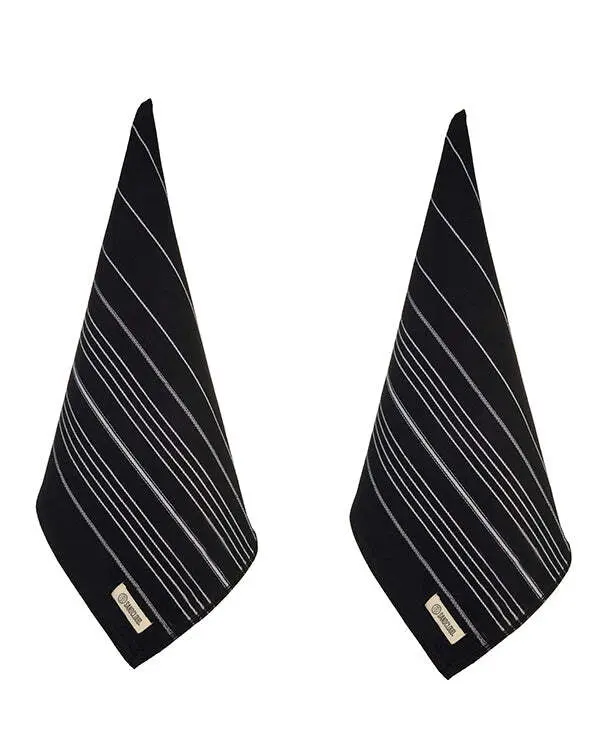 Classic Fringeless Hand Bath Bundle - 2 Pack Black | Sand Cloud - Image 4